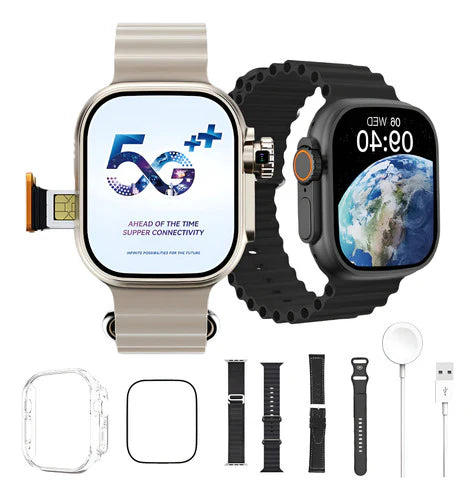 ENVÍO GRATIS | Smartwatch Ultra Pro con 2 correas ( negro + verde )