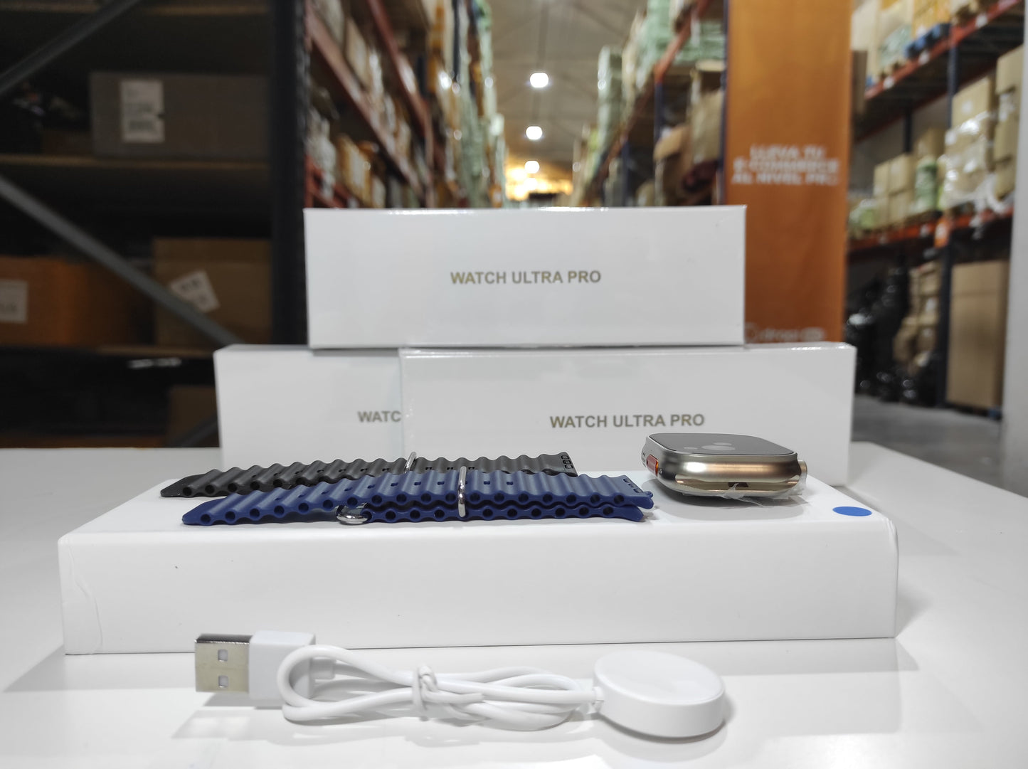 ENVÍO GRATIS | Smartwatch Ultra Pro con 2 correas ( negro + azul )