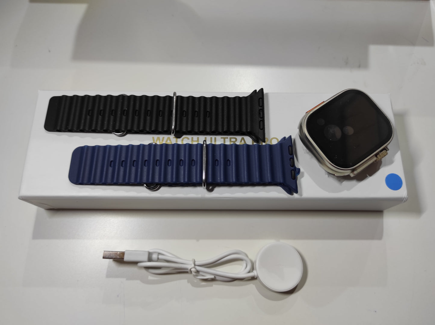 ENVÍO GRATIS | Smartwatch Ultra Pro con 2 correas ( negro + azul )