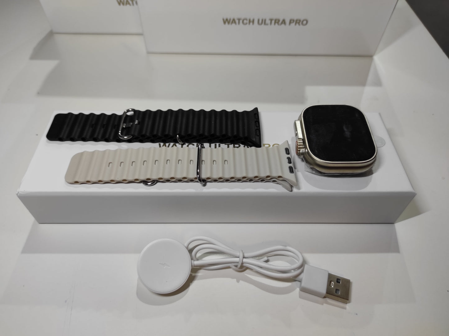 ENVÍO GRATIS | Smartwatch Ultra Pro con 2 correas ( negro + gris )