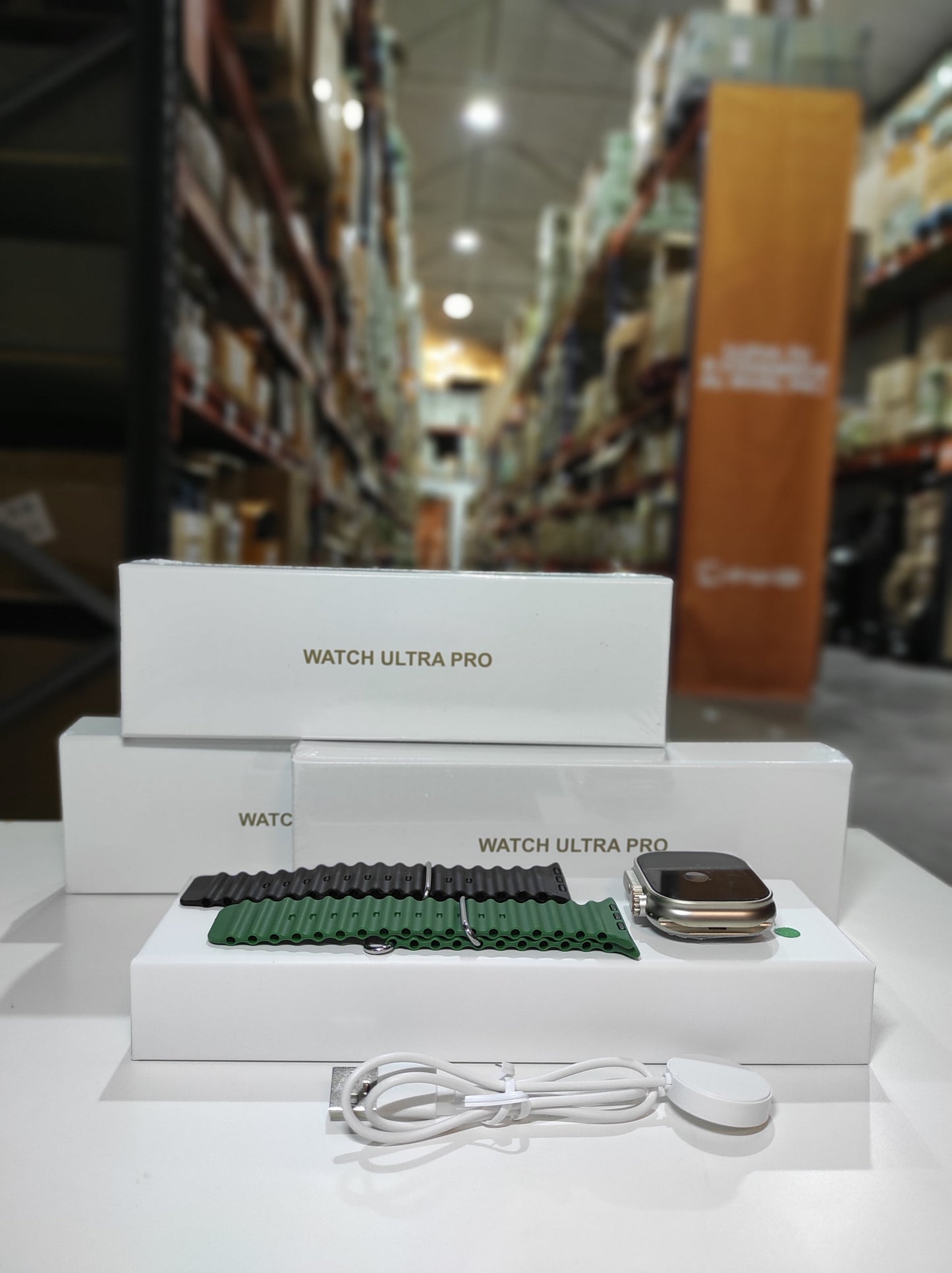 ENVÍO GRATIS | Smartwatch Ultra Pro con 2 correas ( negro + verde )
