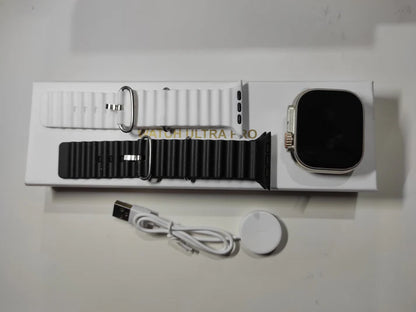 ENVÍO GRATIS | Smartwatch Ultra Pro con 2 correas ( negro + blanco )