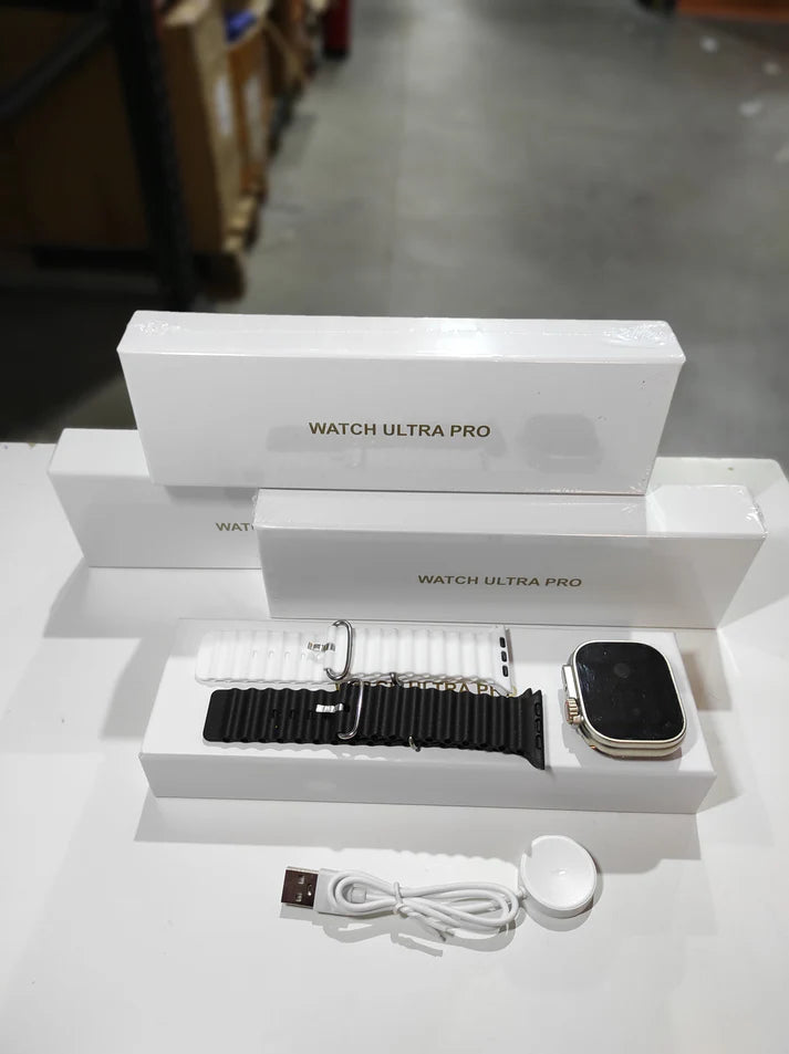 ENVÍO GRATIS | Smartwatch Ultra Pro con 2 correas ( negro + blanco )