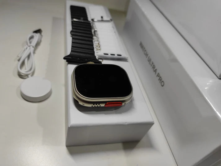 ENVÍO GRATIS | Smartwatch Ultra Pro con 2 correas ( negro + blanco )