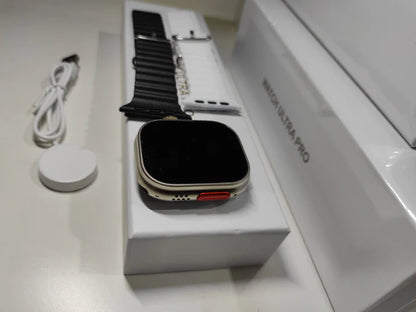 ENVÍO GRATIS | Smartwatch Ultra Pro con 2 correas ( negro + blanco )