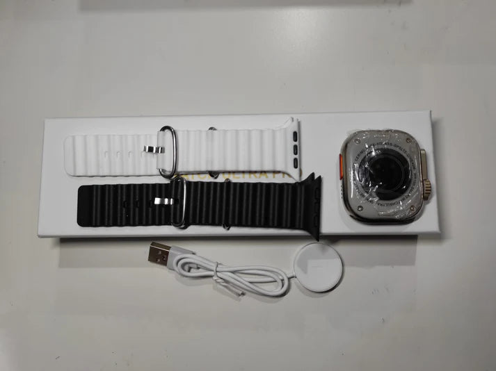 ENVÍO GRATIS | Smartwatch Ultra Pro con 2 correas ( negro + blanco )