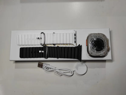 ENVÍO GRATIS | Smartwatch Ultra Pro con 2 correas ( negro + blanco )