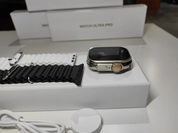 ENVÍO GRATIS | Smartwatch Ultra Pro con 2 correas ( negro + blanco )