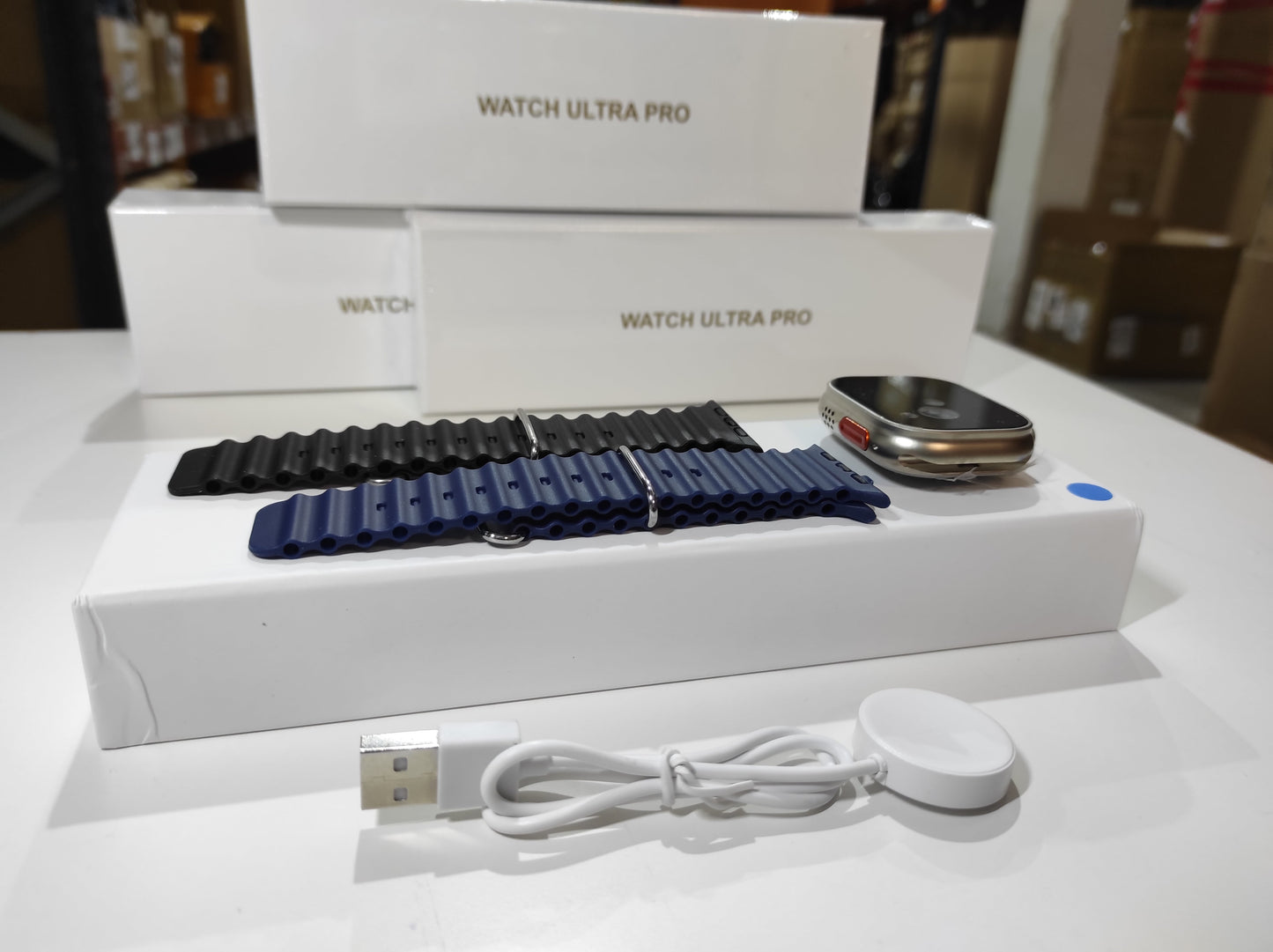 ENVÍO GRATIS | Smartwatch Ultra Pro con 2 correas ( negro + azul )