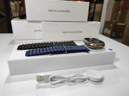 ENVÍO GRATIS | Smartwatch Ultra Pro con 2 correas ( negro + azul )