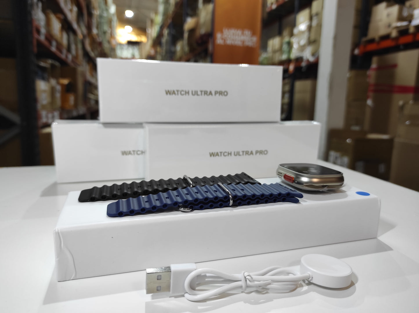 ENVÍO GRATIS | Smartwatch Ultra Pro con 2 correas ( negro + azul )