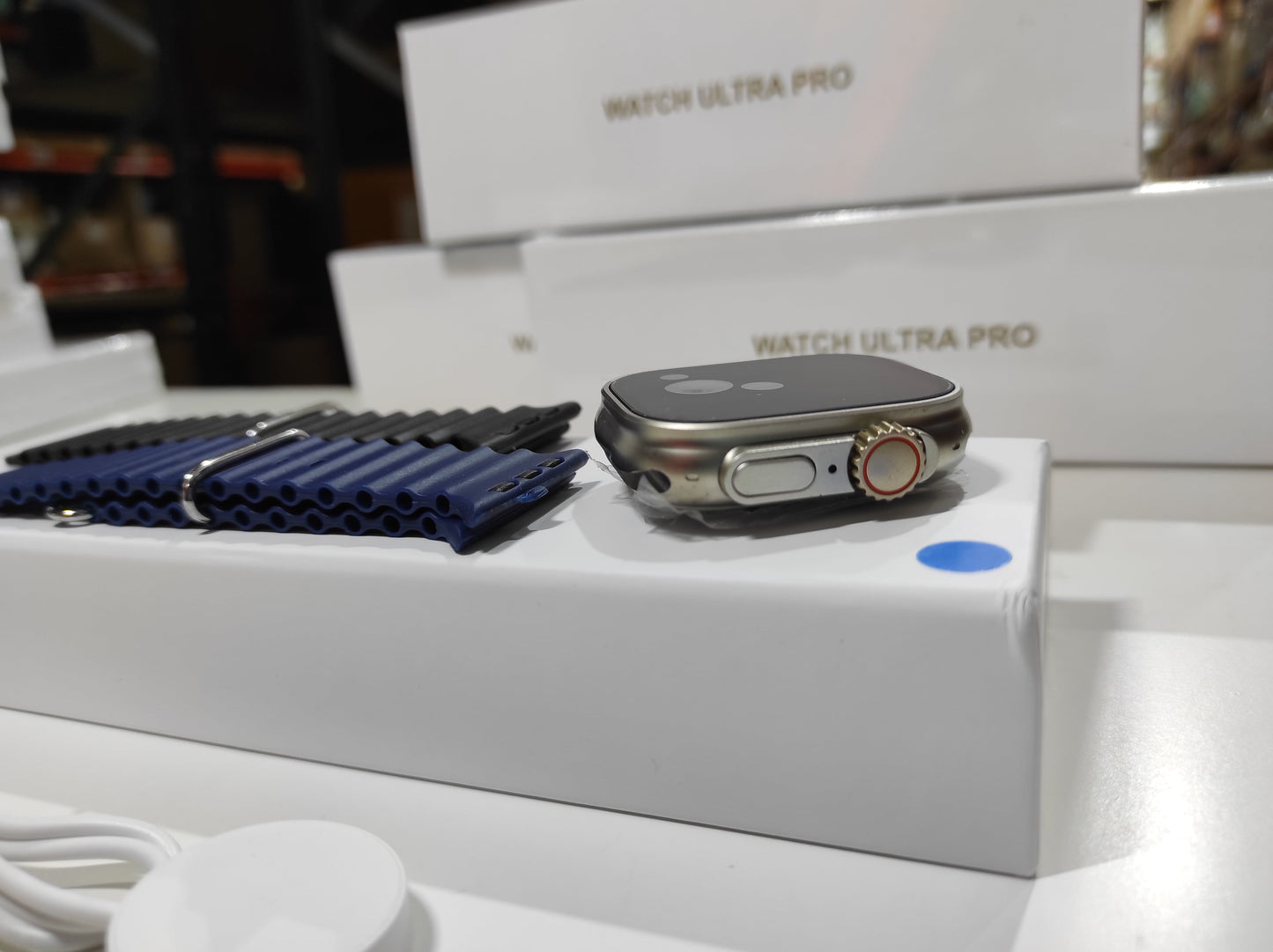ENVÍO GRATIS | Smartwatch Ultra Pro con 2 correas ( negro + azul )