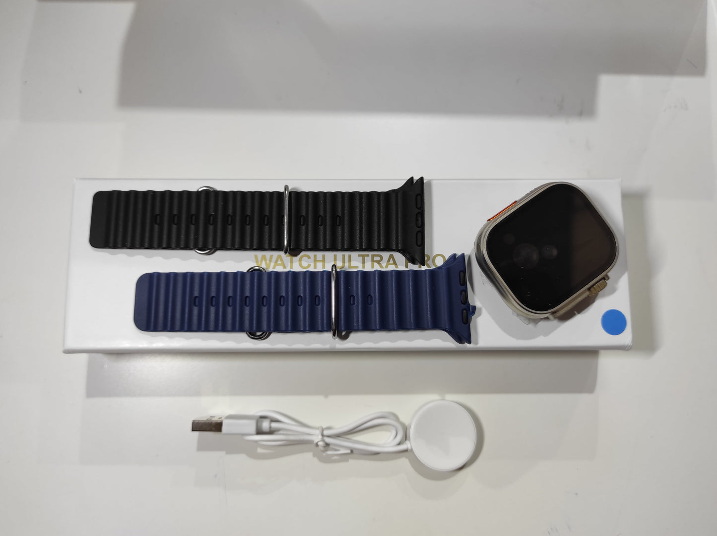 ENVÍO GRATIS | Smartwatch Ultra Pro con 2 correas ( negro + azul )