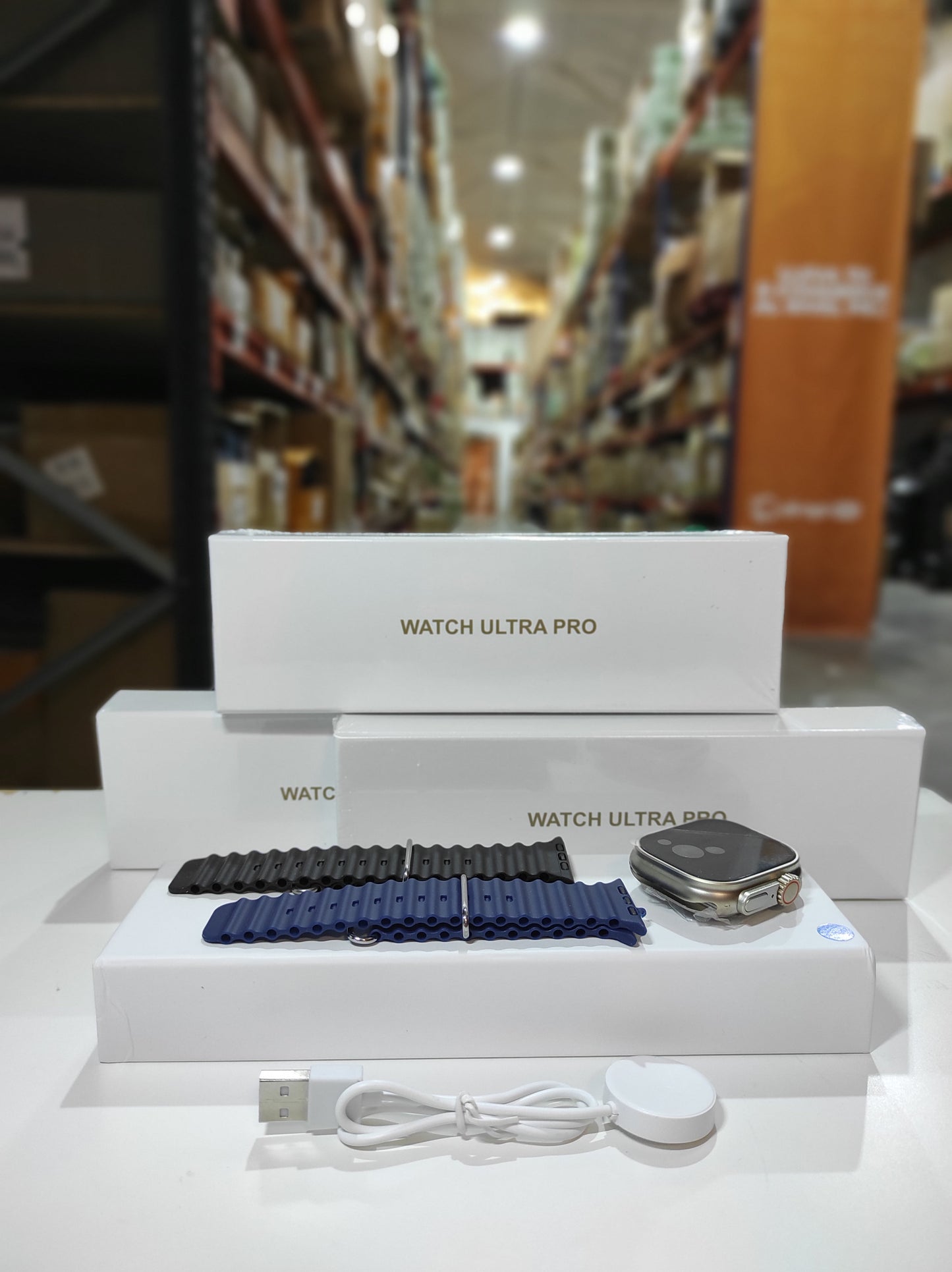 ENVÍO GRATIS | Smartwatch Ultra Pro con 2 correas ( negro + azul )