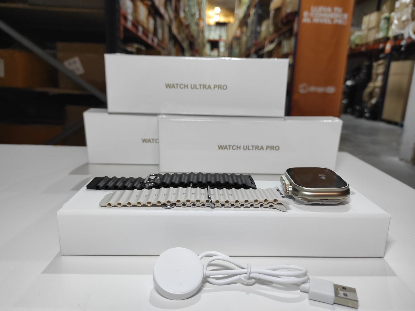 ENVÍO GRATIS | Smartwatch Ultra Pro con 2 correas ( negro + gris )