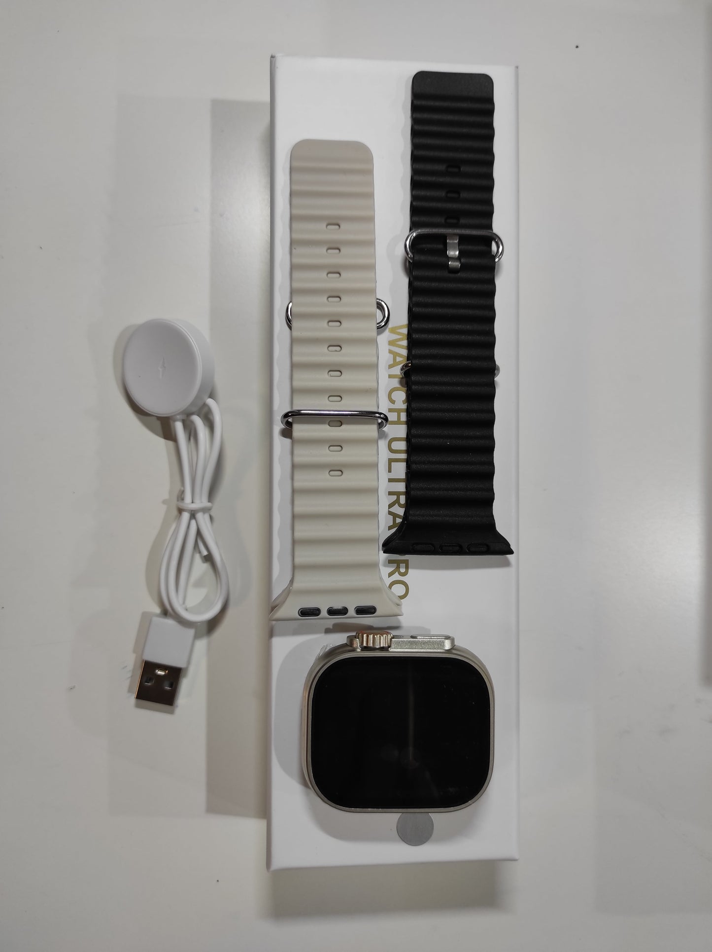 ENVÍO GRATIS | Smartwatch Ultra Pro con 2 correas ( negro + gris )