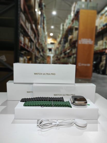 ENVÍO GRATIS | Smartwatch Ultra Pro con 2 correas ( negro + verde )